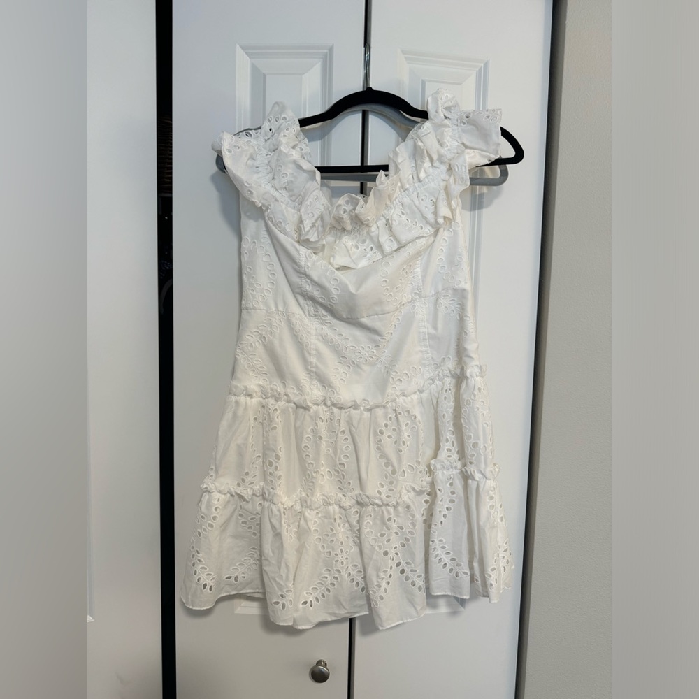 Zara White mini dress